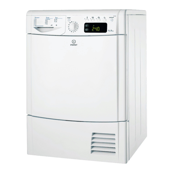 Indesit EDCE G45 B H Instruction Manual