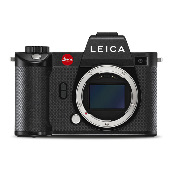 Leica SL2 Quick Start Manual