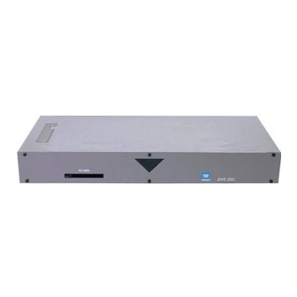 Aethra AVC500 Use And Installation  Manual