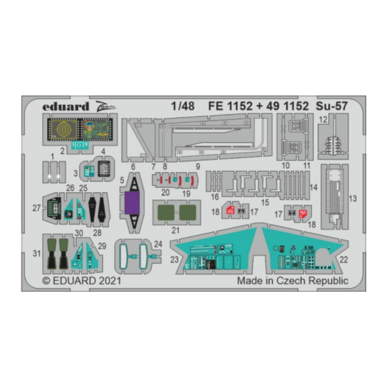 Eduard Su-57 Quick Start Manual
