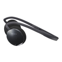 Sony DR-BT21IK/B - Wireless Transmitter And Bluetooth Headset Operating Instructions Manual