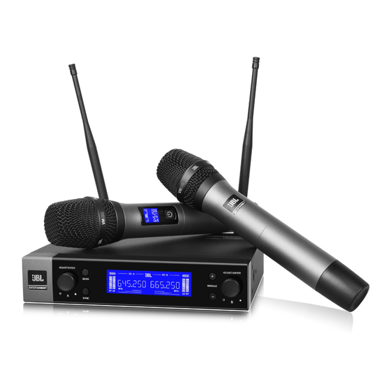 Harman JBL VM200 Quick Start Manual