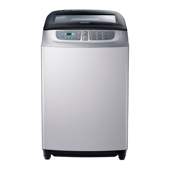 User Manuals: Samsung WA80F5S7 Top-Load Washer