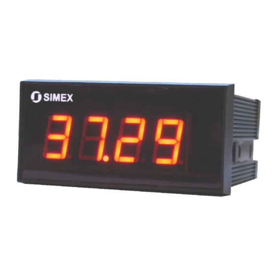 Simex SIMPACT SWE-73-A User Manual