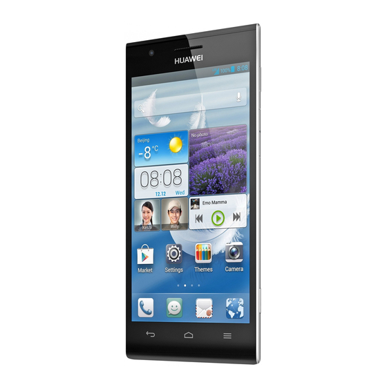 Huawei Ascend P2 Quick Start Manual