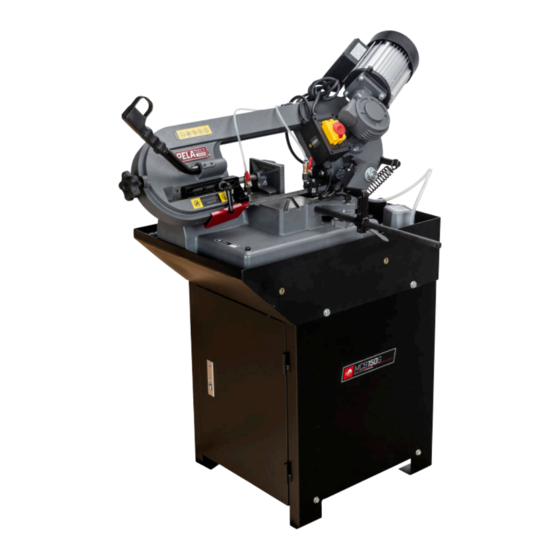 pela tools G5015GC Bandsaw with Stand Manuals