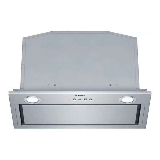 Bosch DHL575C User Manual And Installation Instructions