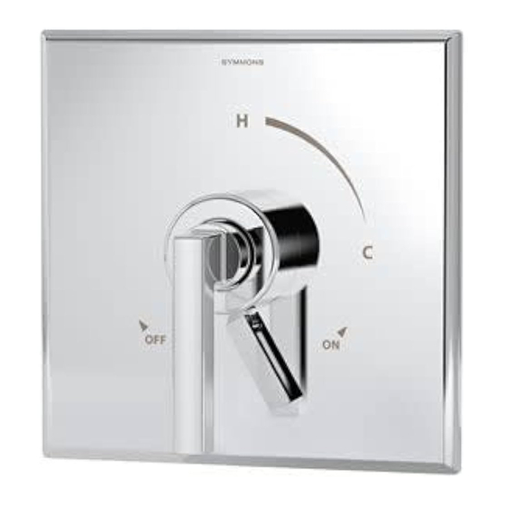 Symmons Duro 3600-TRM Installation & Operation Instructions