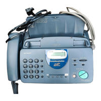 SHARP UX-385 Operation Manual