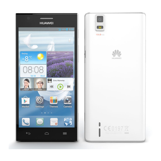 Huawei Ascend P2 User Manual