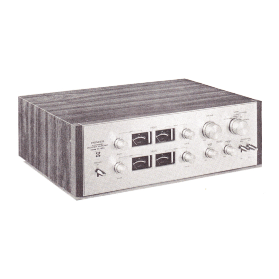 Pioneer QL-600A KLW Manuals