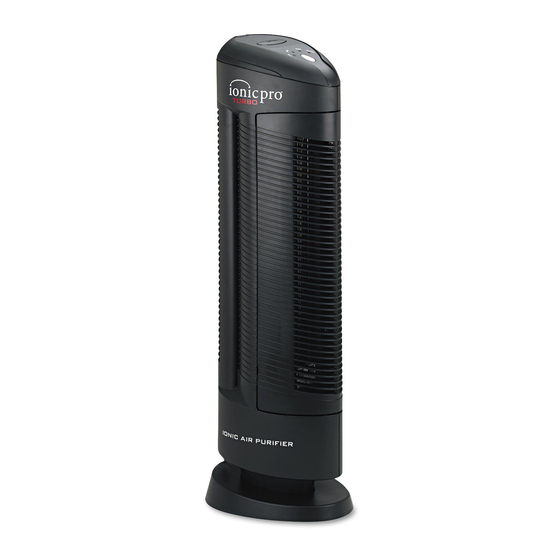 User Manuals: Envion Ionic Pro Turbo Air Purifier