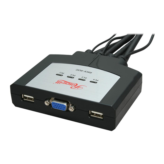 Rosewill KVMRKV-4UC User Manual