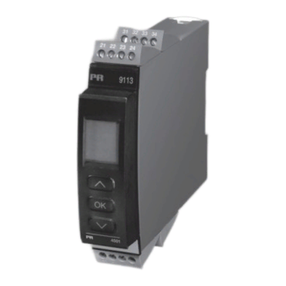 PR 9113 Series Safety Manual