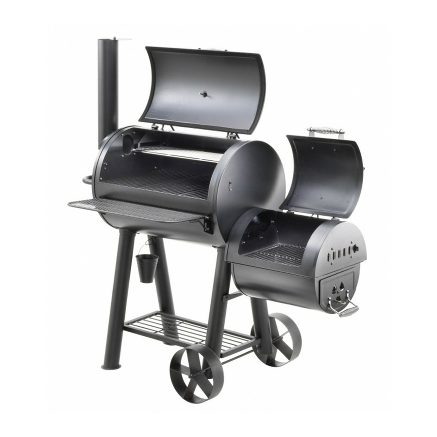 Hark Chubby Offset Smoker HK0536 Manual