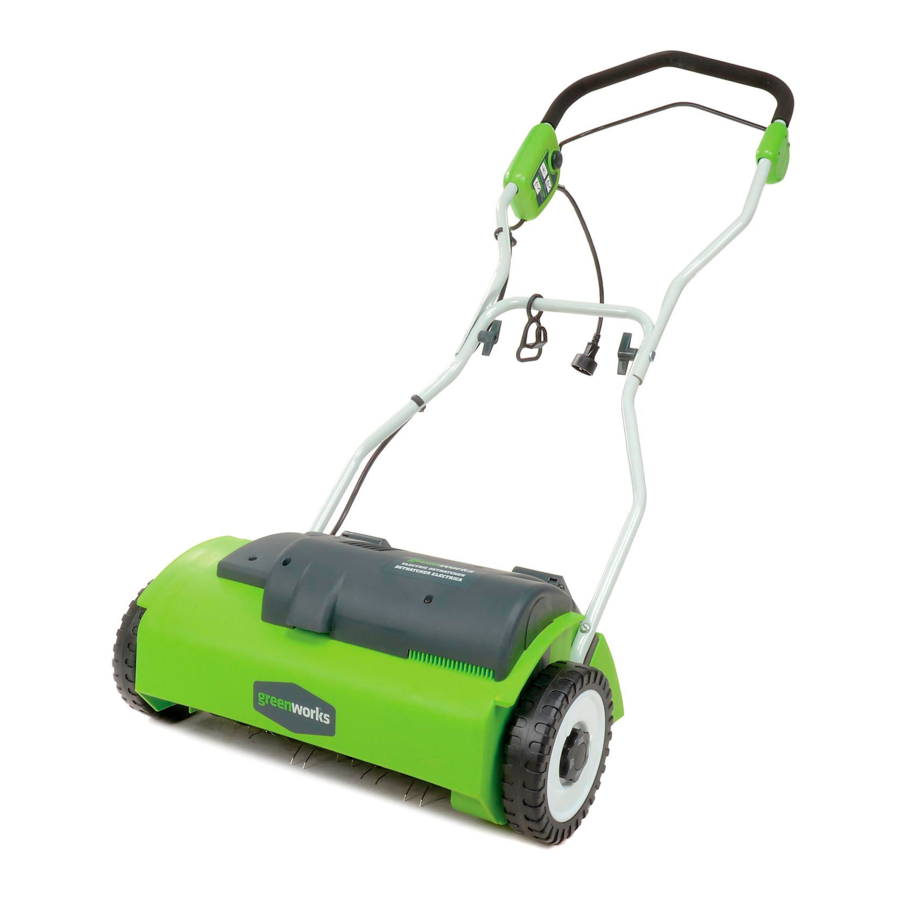 GreenWorks 27022 Owner's Manual
