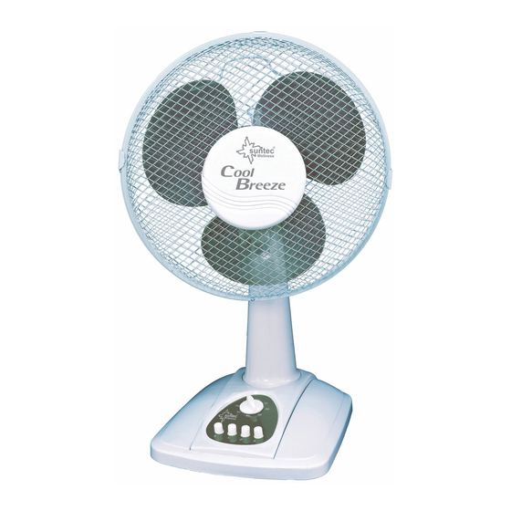 Suntec Wellness KLIMATRONIC CoolBreeze 3000 TV Instruction Manual
