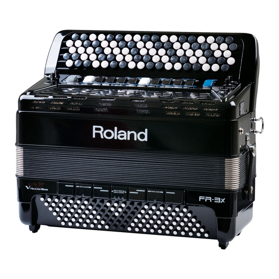 Roland FR­-3X Firmware Update Version