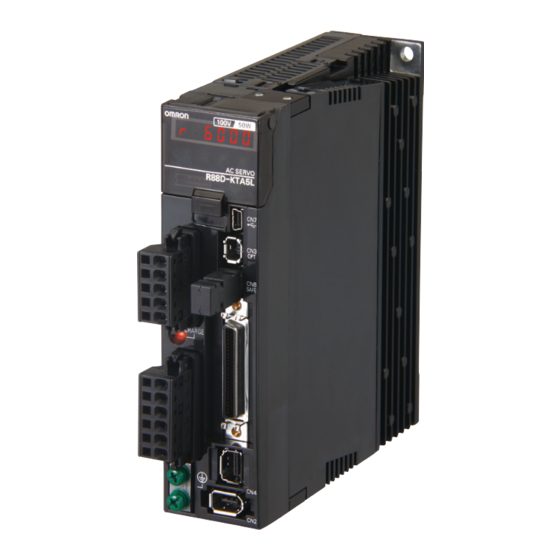 Omron R88D-KTA5L User Manual
