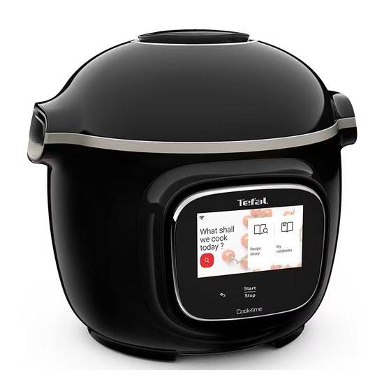 TEFAL Cook4me touch CY912830 Manual