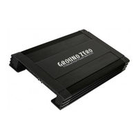 Ground Zero TITANIUM GZTA 1.1200DX-B Owner's Manual