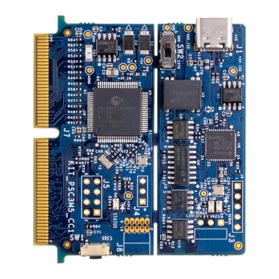 Infineon PSOC Control C3M5 Quick Start Manual