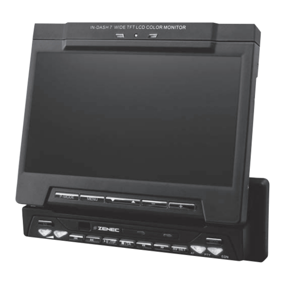 ZENEC ZEM-W700DMM Instruction Manual