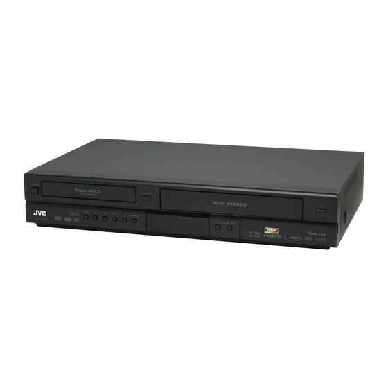 JVC DR MV79B - DVDr/ VCR Combo Manuals