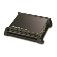 Kicker DX1000.1 Owner's Manual
