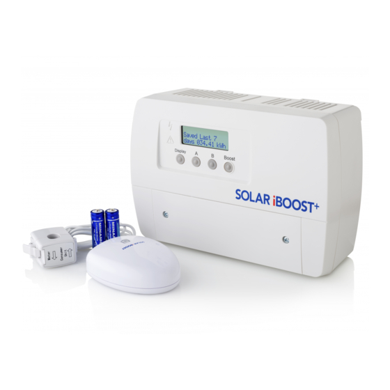 Marlec Solar iBoost+ Installation And Operating Instruction
