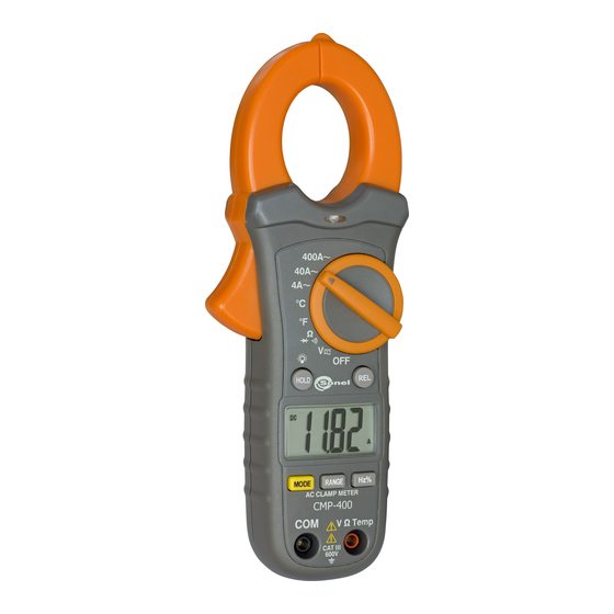 Sonel CMP-400 Operating Manual
