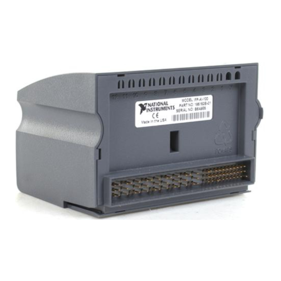 NI FP-AI-100 User Manual