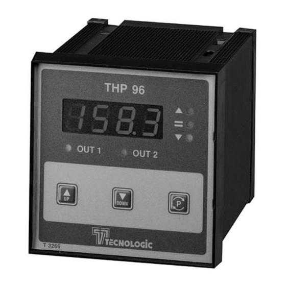 Tecnologic THP 96 Operating Instructions Manual