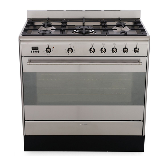 Smeg SSA91MFX Instructions For Installation And Use Manual