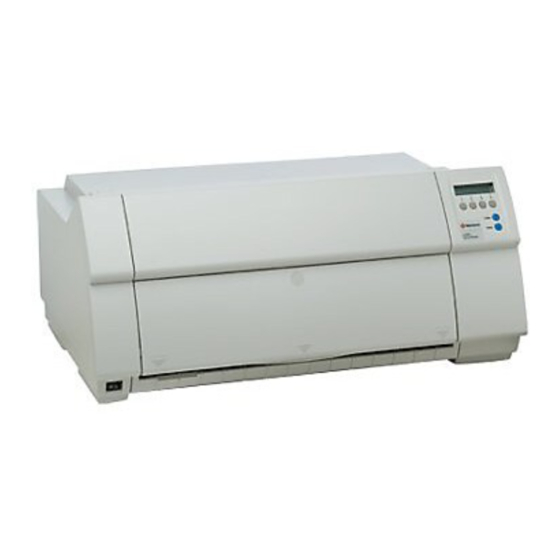 TallyGenicom Matrix Printer Programmer's Manual