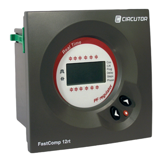 Circutor FastComp 12rt Quick Start Manual