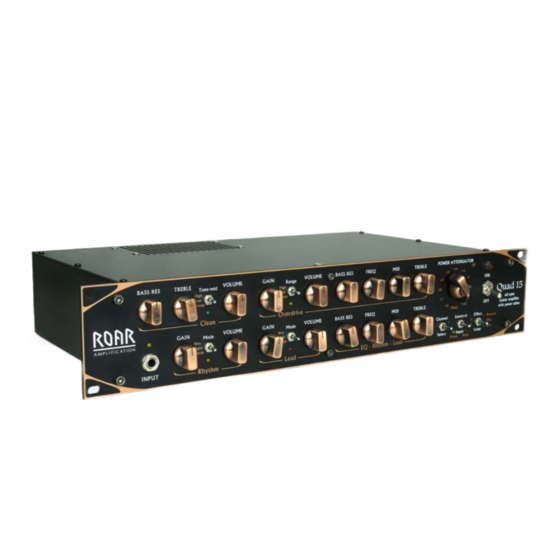 Roar Quad 15 User Manual