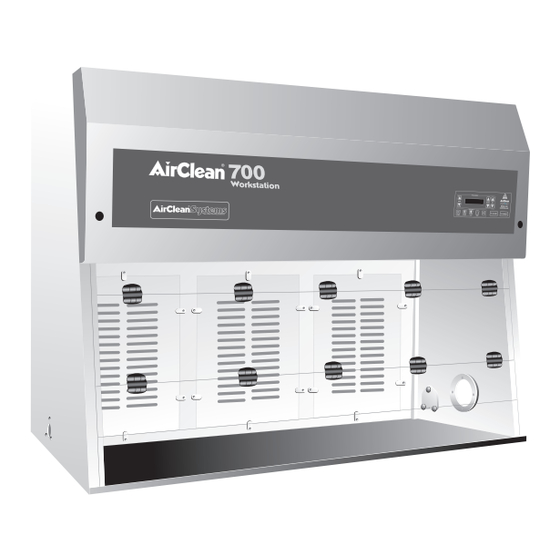 AirClean systems POWDERSAFE 760C Operator's Manual
