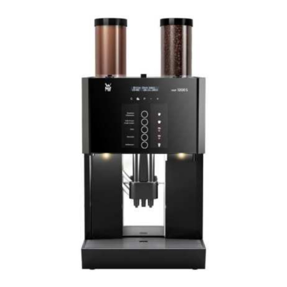 WMF 1200S Operating & Cleaning Instructions