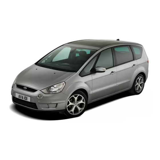 Ford S-MAX 2007 Owner's Handbook Manual