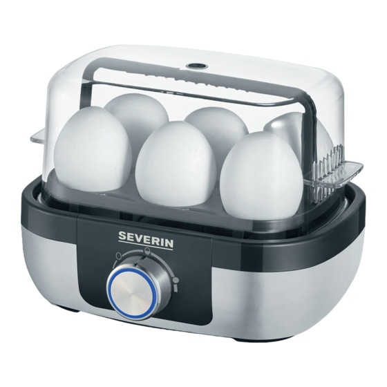 SEVERIN EK 3169 Instructions For Use Manual