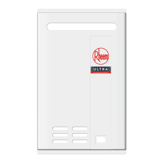 Rheem 874B28 Owner's Manual And Installation Instructions