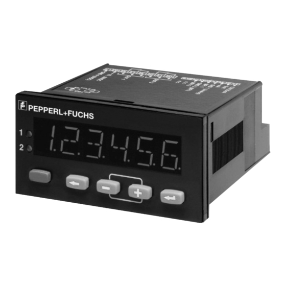 Pepperl+Fuchs DA6-IU-2K-V Operating Instructions Manual