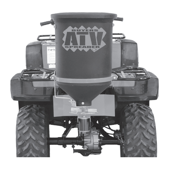 Buyers ATVS15 Installation Instructions