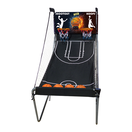 Mightymast Leisure Shoot Out Hoops Operating Instructions Manual