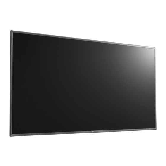 User Manuals: LG 75UT640S0DA 75-inch LED TV