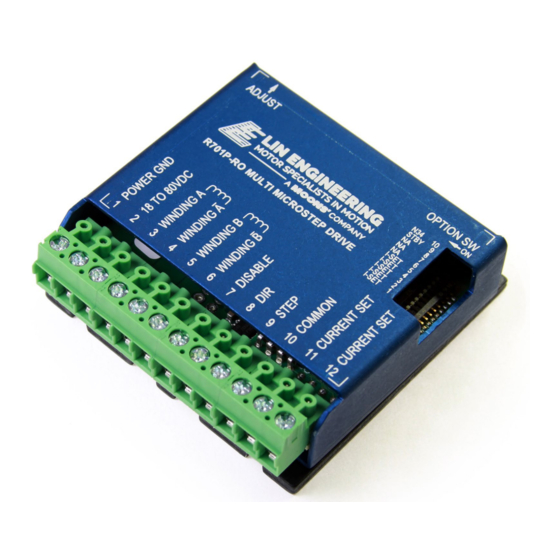 Moons' Lin Engineering R701P User Manual