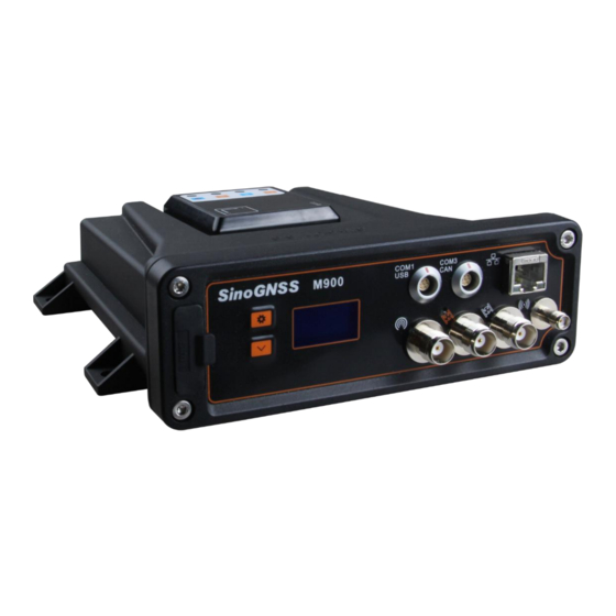 ComNav Technology SinoGNSS M900 Manuals
