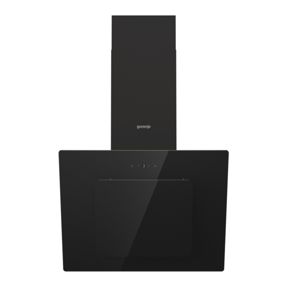 Gorenje CV60BK/F-N4T1L Manual