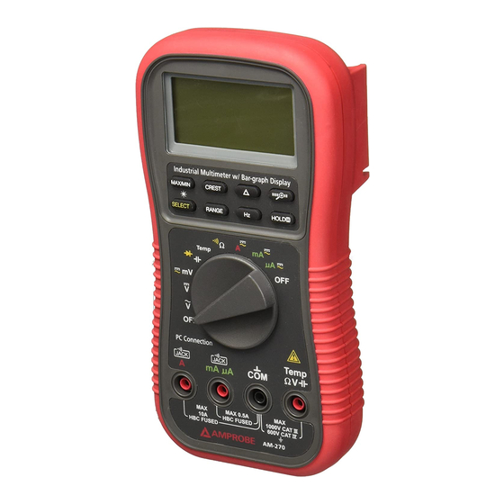 Amprobe AM-270 User Manual
